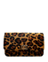 Bolsa Livia Couro Animal Print Onca com PReto