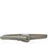 Cinto Pavia Couro Croco Off White