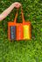 Bolsa Praia Silicone 3 Bolsos Laranja