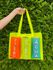 Bolsa Praia Silicone 3 Bolsos Neon