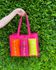Bolsa Praia Silicone 3 Bolsos Rosa Pink