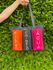 Bolsa Praia Silicone 3 Bolsos Preta