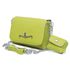 Bolsa Carteira Feminina Com Alça Amarelo Claro Liso 