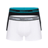 KIT CUECA BOXER BRANCO/PRETO