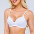 SutiÃ Top Push Up Branco