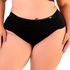 CALCINHA PLUS BOMBOM FIO DENTAL PRETO