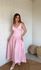 Vestido Paola Chiclé Rosa