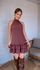 Vestido Curto Gaia Marrom