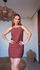Vestido Débora Marrom