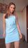Vestido Débora Azul Claro