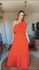 Vestido Ombro Só Monica Chiclé Vermelha