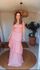Vestido Estela Chiclé Rose