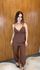 Conjunto Cindy Victoria Marrom