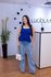 Blusa Tricô Azul Marinho
