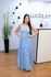 Vestido Alicia Longo Lese Azul | Elegância Romântica e Conforto Atemporal do 36 ao 44