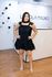 Vestido Josy Curto em Crepe Seda Preto | Babados e Cinto Ajustável Delicadeza e Sofisticação do 36 ao 44 
