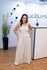 Vestido Longo Letícia em Tecido Linho Off | Modelagem Casual com Fenda e Bolsos Laterais (36 ao 46)