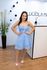 Vestido Valentina Curto em Lese Azul Bebê | Leveza e Delicadeza para Momentos Especiais