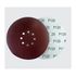 Pac 5 Discos De Lixa 120 225MM 8 Furos NAUBER