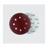 Pac 5 Discos De Lixa 180 180MM 8 Furos NAUBER