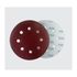 Pac 5 Discos De Lixa 220 180MM 8 Furos NAUBER