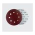 Pac 5 Discos De Lixa 240 180MM 8 Furos NAUBER