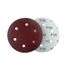Disco De Lixa 080 225MM 6 Furos NAUBER