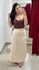 Saia Midi Cetim - OFF WHITE 