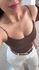 Body Poliamida Alcinha- MARROM 