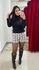 Short Tweed - BRANCO/PRETO