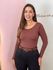 Body Lorena Marrom Costa Nua 