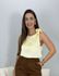 Blusa Acetinada Betina Amarelo