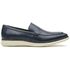 Sapato Casual Azul Navy em Couro 