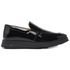 Sapato Jota Pe Casual Preto em Couro Verniz Air Madison