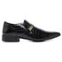 Sapato Social Jota Pe Preto Verniz Air Dixon Gold
