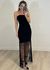 Vestido Franjas Coralina