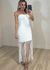 Vestido Franjas Coralina 