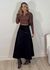 Saia Midi Suede