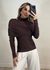 Blusa Tricot Gola Removível 