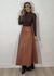 Saia Long Midi courino 