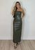 Vestido Midi Courino Tassia