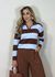 Blusa Polo Listrada