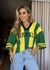 Blusa Tricot Brasil Tropical 