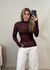 Blusa Tricot Rendado 
