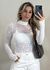 Blusa Tricot Rendado 