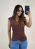 Blusa Tricot Transpassada Rayon 