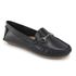 Mocassim Feminino em Couro Legítimo Preto