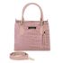 Bolsa Feminina Croco Rosa