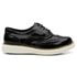 Sapato Oxford Feminino Couro Legítimo Preto 