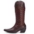 Bota Texana Feminina Em Couro Legitimo Café